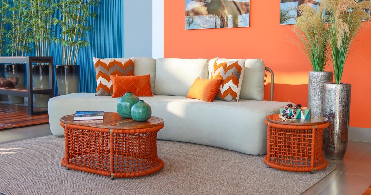 Conjunto de Sofá Malta AlumiFer & AlumiArt